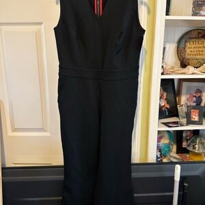 Black Sleeveless Jumpsuit